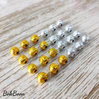 ราคา ลูกปัดลายลูกมะยม ดอกกุหลาบขนาด8mm 100ชิ้น (18620999829)