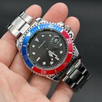 ราคา นาฬิกาผู้ชาย นาฬิกาทางการ หรูหรา ใส่ทำงาน เท่มาก นาฬิกาแบรนด์แท้ Womage สายนาฬิกา สแตนเลส หน้าปัด 42 มม กระจกซูม วันที่ (19583011109)