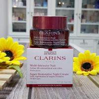 ราคา Clarins Super Restorative Night Cream 50ml All skin ทุกสภาพผิว สูตรสำหรับกลางคืน (20457610304)