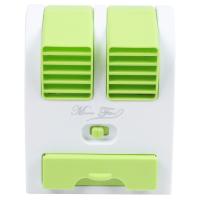 ราคา Mini Usb Small Fan Cooling Portable Desktop Dual Bladeless Air Conditioner (19267774259)