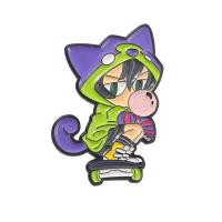 ราคา เข็มกลัดการ์ตูนอนิเมะ Demon Slayerเข็มกลัดการ์ตูน Kamado Tanjirou Hashibira Inosuke (16993730698)