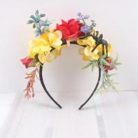 ราคา Pickmine 2023 ใหม่ฮาโลวีน Rose Headband แมงมุมมงกุฎดอกไม้ Hairband พวงหรีดผม Hoop คอสเพลย์ Props เครื่องแต่งกายอุปกรณ์เสริม (20391874629)