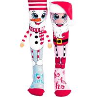 ราคา Knee High Christmas Socks Christmas Knee High Socks Santa Snowman Novelty Womens Cozy Slipper Socks for Girls Women Fluffy Socks Christmas Gifts expert (20355889730)