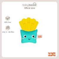 ราคา Bright Starts Fries Plush Peg Crinkle Teether ยางกัดรูปเฟรนช์ฟราย (20909905999)