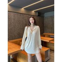 ราคา Calyn Minidress มินิเดรสแขนยาวคอป ผ้าอัดพลีท แต่งซิปสีทอง สวยมาก (20900137960)