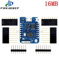 ราคา WEMOS D1 Mini Pro 4M 16M ไบต์ขั้วต่อเสาอากาศภายนอกแบบไบต์ ESP8266 ESP 8266EX CP2104 WIFI บอร์ดพัฒนาไมโคร (19716490590)