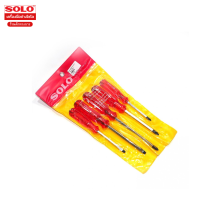 ราคา SOLO ไขควงด้ามแดง รุ่น 005N 5ตัว ชุด No 005N 005G ของแท้ โซโล (20447025732)