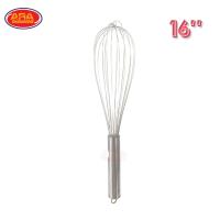 ราคา ตะกร้อตีไข่สแตนเลส ตะกร้อตีไข่ ตะกร้อมือ ตะกร้อ สแตนเลส มีให้เลือก 4 ขนาด (16006635679)