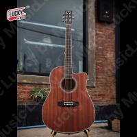 ราคา กีต้าร์โปร่ง โปร่งไฟฟ้า Kazuki รุ่น KZ 402C KZ 412C Martin lee MD 4145 ขนาด40 41นิ้ว สีไม้มะฮอกกานี เซตสุดคุ้ม7ชิ้น กระเป๋า สายแจ็ค ปิก ประแจ ใบคอร์ด (20498722859)