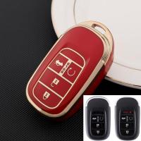 ราคา NEW For Honda Car Key Cover CITY HRV BRV JAZZ CRV ACCORD CIVIC Key Cover Honda Car Key Accessories (16016904073)