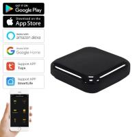 ราคา Tuya รีโมทคอนโทรลไร้สายไร้สาย รีโมทคอนโทรล IR รีโมทสากล WIFI Smart Life สำหรับเครื่องปรับอากาศ TV ทำงานกับ Alexa Google Home (21171018618)