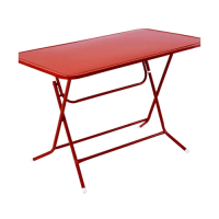 ราคา Global House โต๊ะพับเหล็ก 4ฟุต สีแดง IT76116 รับประกันของเเท้ (13318789253)