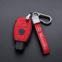 ราคา เคสกุญแจ For Mercedes Benz AMG W205 W210 W211 W124 CLA GLA GLK AMG GLC ปลอกกุญแจ เคสรีโมตกุญแจ (21133713505)