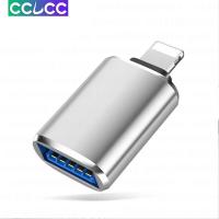 ราคา USB CCLCC 3 0อะแดปเตอร์ OTG สำหรับ iPhone 14 Pro Max 13 12 11 Pro XR X 8 Plus 7 6S U ดิสก์ไฟ USB ตัวผู้อะแดปเตอร์3 0 USB (17635707138)