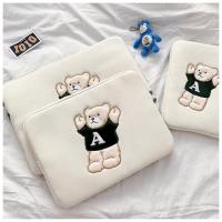 ราคา พร้อมส่ง กระเป๋าใส่ไอแพด ใส่ iPad Tablet ช่องใส่ของเยอะ ขนาด 9 7 11 13 3 นิ้ว soft case ipad Pro Air 3 4 Gen 4 5 6 mini 3 4 5 กระเป๋าลายการ์ตูน (19722726664)