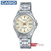 ราคา ส่งฟรี CASIO Standard นาฬิกาข้อมือผู้หญิง สายสแตนเลส รุ่น LTP 1308D 9AVDF หน้าปัดสีทอง (2149320637)