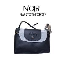 ราคา แท้ Longchamp pliage cuir xtra crossbody (21052297502)