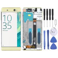 ราคา หน้าจอจอ LCD แบบดั้งเดิมสำหรับ Sony Xperia XA Ultra F3212ประกอบครบชุดพร้อมกรอบ Digitizer ทอง (19534991255)