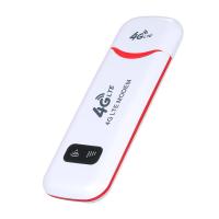 ราคา 4G LTE USB Modem 4G Router Mobile WiFi Hotspot with SIM Card Slot 150Mbps DL 50Mbps UL Max 10 Devices Red EU Version (13766957865)