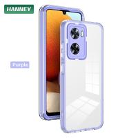 ราคา HANNEY สำหรับ OPPO A98 A38 A17 A17K A96 A76 A36 A16 A16S A57 A77 2022 RENO 10 8 7 Pro 4G 5G เคสโทรศัพท์ที่ถอดออกได้ 3in1 สีสันโปร่งใสนุ่ม TPU PC กล้องป้องกันกันกระแทกฝาหลังปลอก PD 01 (20523471219)