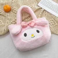 ราคา Cute Cartoon Plush Bag Handle Bag Women Girl Kids Cinnamoroll Stelllou Linabell Kuromi Melody Lotso Handbag Storage Bag 28X20cm (20315158332)