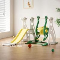ราคา D Kids สไลเดอร์เด็ก ชิงช้าเด็ก สไลเดอร์ชิงช้า มีแป้นบาส 3in1 No 6078 (16619179682)