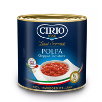 ราคา ซิริโอ้ มะเขือเทศสับในน้ำมะเขือเทศ 2500 กรัม Chopped Tomatoes 2500g Cirio brand (16431034575)
