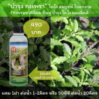 ราคา บำรุงกะเพรา ฉีดพ่น ปุ๋ยน้ำสำหรับกะเพรา ปุ๋ย กะเพรา โตไว ใบดก ใบสวย FKธรรมชาตินิยม (10358681461)