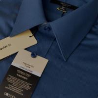 ราคา G2000 shirt mens long sleeved genuine twill white anti wrinkle non iron black blue regular fit (18915828303)