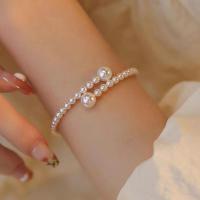 ราคา The Bakerry สร้อยข้อมือมุกเทียมสร้อยข้อมือมุกยืดได้สร้อยข้อมือมุกสำหรับผู้หญิงของขวัญเครื่องประดับเจ้าสาว (19820104205)