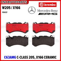 ราคา BREMBO ผ้าเบรคหน้า Mercedes Benz C63 AMG W205 X166 เกรด CERAMIC รหัสสินค้า P50127 (16231040037)