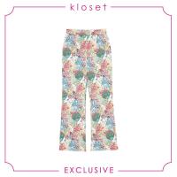 ราคา EXCLUSIVE Kloset Re Collection VC20 P011 กางเกงขายาว กางเกงแฟชั่น กางเกงพิมพ์ลาย เสื้อผ้าผู้หญิง (4714832051)