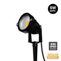 ราคา HI TEK โคมไฟ LED ส่องต้นไม้ 5W แสงนวล (20663310866)