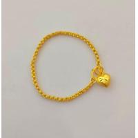 ราคา 152168ข้อมือหวายบางและห่วงคู่ตุ้งติ้งหัวใจหนัก1สลึง งานทองหุ้ม งานคุณภาพเกรดพรีเมี่ยม (17429025353)