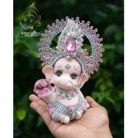 ราคา พระพิฆเนศ พระพิฆเนศปางเด็ก พระพิฆเนศเบบี๋ ปางประทานพร สีชมพู่ (10469798809)