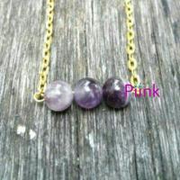 ราคา สร้อยคอโชคเกอร์ โซ่สีทอง สร้อยคอหินแท้ สร้อยคอแฟชั่น มินิมอล (7698734697)