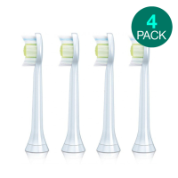 ราคา Philips OEM Sonicare Diamond Clean Brush Head หัวแปรงไฟฟ้า Sonicare สำรอง Package หัวแปรง 4 ชิ้น (7511395184)