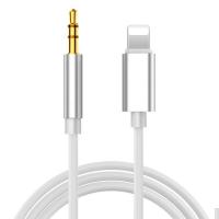 ราคา สาย Aux Audio แจ็คสายไฟ สำหรับ iPhone 3 5มม สาย Aux ลำโพงอะแดปเตอร์หูฟังสำหรับ iPhone11 Pro XS XR X 12 เสียงสายเคเบิล Splitter สำหรับ IOS 14ขึ้นไป (10476892345)