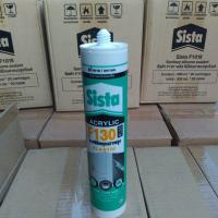 ราคา SISTA F 130 F 130W อครีลิคซีแลนท์ อะครีลิคยาแนวไม้ 300 มล ซิสต้า ยาแนวอะคริลิค อุดรอย คุณภาพสูง (16738802740)