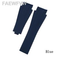 ราคา ดั้งเดิม2023 สายนาฬิกาข้อมือยางสีเขียวสีดำสีน้ำเงิน20มม สำหรับ Tali Jam Tangan Silikon ปากกว้างของ Rolex DEEPSEA Submariner GMT กันน้ำ (20014431434)