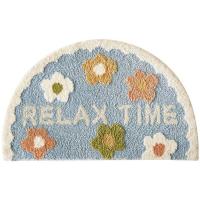 ราคา XINLANYASHE ประตูห้องอาบน้ำพรมเช็ดเท้าดูดซับไม่ลื่นโถส้วมพรมแบบแห้งเร็วสีเขียวแคคตัสพรมเช็ดเท้า (20401252736)