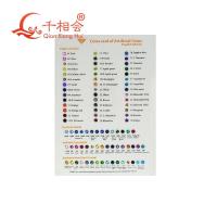 ราคา Cubic Zirconia corundum spinel nano loose stone color name chart (3543574650)