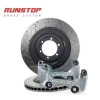 ราคา จานขยาย ISUZU TFR 320mm ลาย FSC จานเบรค RUNSTOP แท้ เจาะรู เซาะร่อง Hight Carbon พร้อมขาต่อ ตรงรุ่น เปลี่ยนแทนของเดิมได้เลย (20940680735)