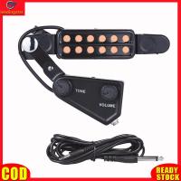 ราคา LeadingStar RC Authentic P 011 12 Hole Acoustic Guitar Pickup With Adjustment Tone Volume Controller Guitar Pickup Folk Acoustic Guitar Preamp Shocking Amplifier System Musical Instrument Accessories 