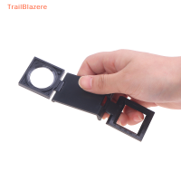 ราคา แว่นขยายขาแว่นขยายพับได้พร้อมสเกลสำหรับสิ่งทอเครื่องมือกระจกขยายพับได้แสงแบบ TrailB (19886310730)