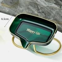 ราคา ถาดสบู่ที่ใส่สบู่พลาสติกสบู่กล่องใส่หลุมฟรีในห้องน้ำ (20912689154)