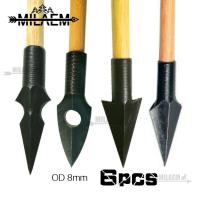 ราคา COD ธนูหัวลูกศรแบบดั้งเดิมธนูยิงธนู Recurve จำนวน6ชิ้น (9440809140)