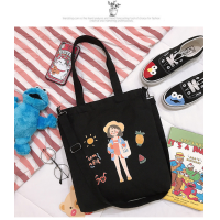ราคา 251 กระเป๋าผ้า ถุงผ้า ลายเด็กผู้หญิง ของพร้องส่งจากไทย (17885720117)