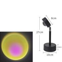 ราคา RGB LED ไฟพระอาทิตย์ตก รีโมทคอนโทรล 16 สี ไฟกุหลาบ แสงสีรุ้ง แสงพระอาทิตย์ตก แสงพระอาทิตย์ตก แสงดวงอาทิตย์ ไฟตกแต่ง (11045940779)