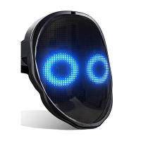 ราคา Bluetooth LED Lights Up Party Mask Halloween Christmas DIY Animation Text Love Prank Concert Robot Face LED Mask (20585319119)